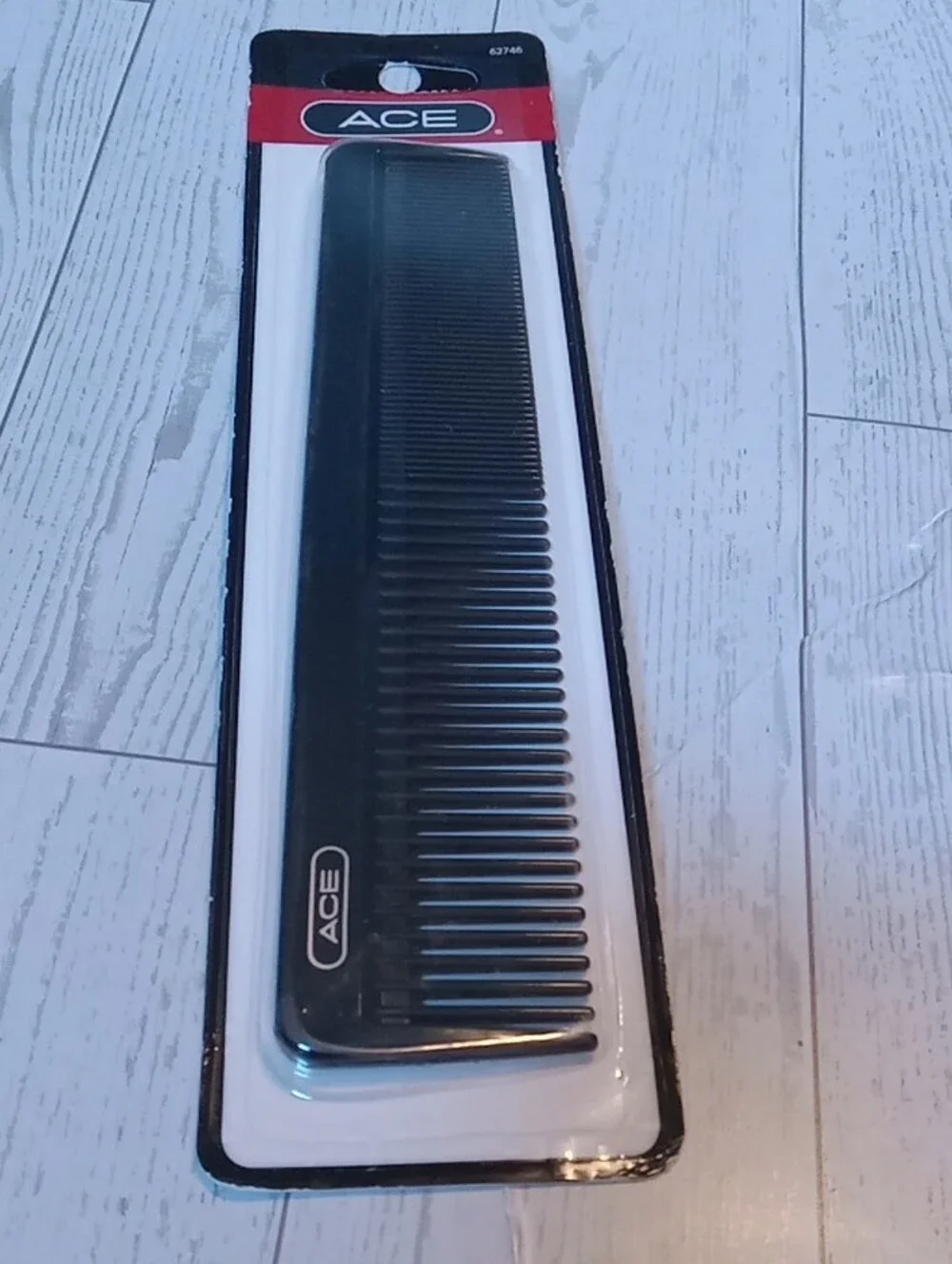 Ace Men's Comb & Military Hair Brush Set Packaged